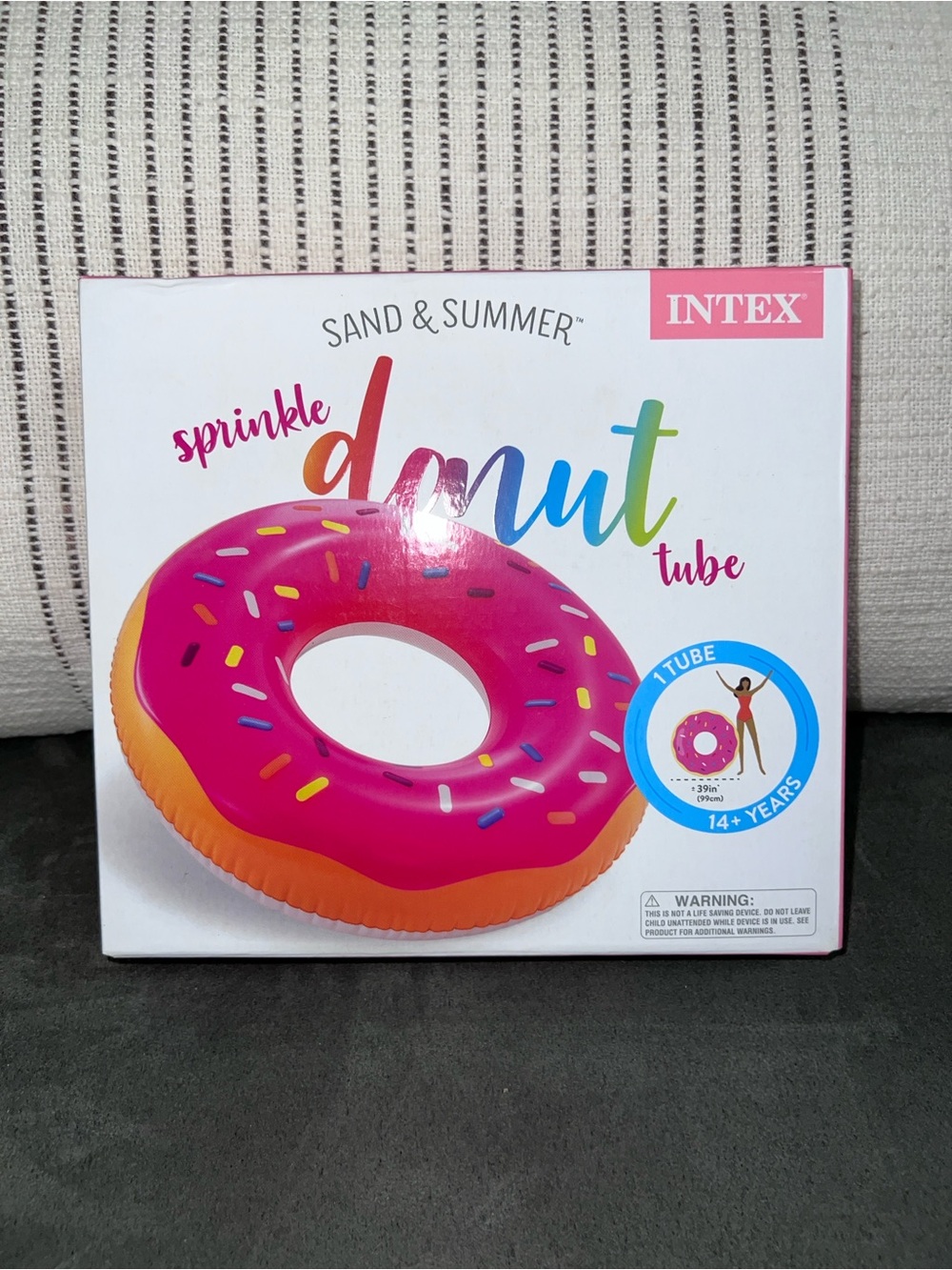 Intex Sprinkle Donut Tube